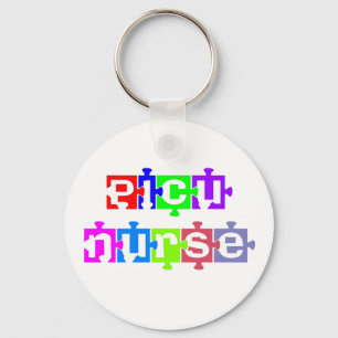 PICU Nurse Keychain