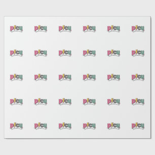 PICU Pediatric Intensive Care Unit Nurse Shirt_1 Wrapping Paper