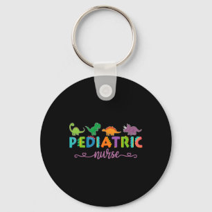Picu Pediatric Nurse Dinosaurs Peds Nurse  Keychain