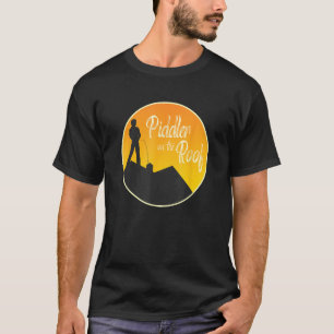 Piddler On The Roof Funny Satire Parody Illustrati T-Shirt