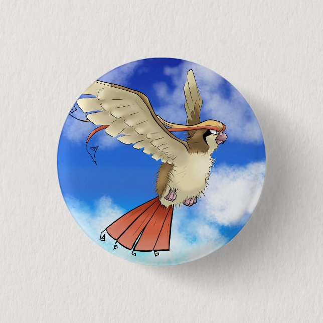 Pidge Ot 1 Inch Round Button (Front)
