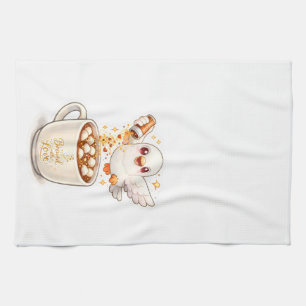 pidgy's coffee glitter v1 kitchen towel