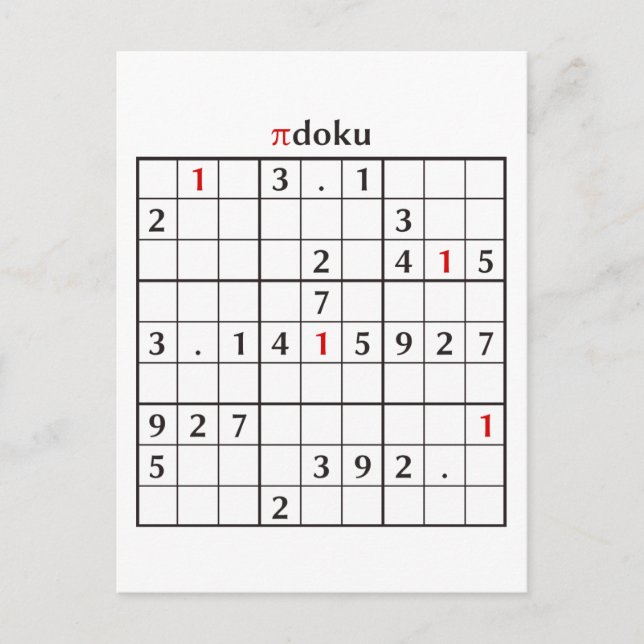 pidoku postcard (Front)