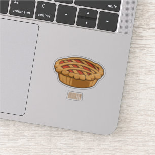 Pie cartoon illustration