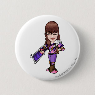 Pie Faerieland Staff Player 2 Inch Round Button