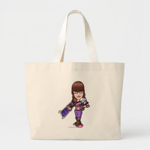 Pie Faerieland Staff Player Large Tote Bag