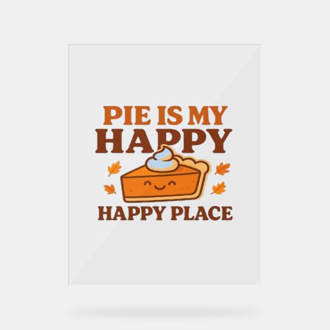 Pie Is My Happy Place - Joli Citrouille Pie Thanks (Recto)