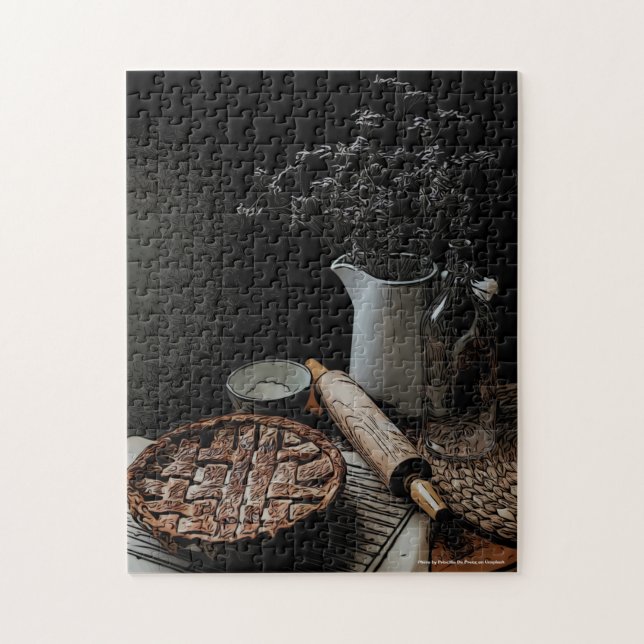 Pie, Jigsaw Puzzle (Vertical)