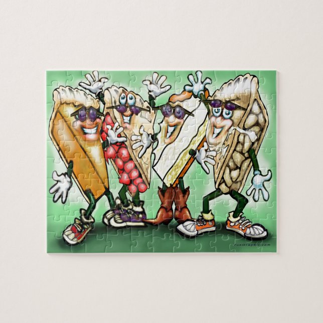 Pie Party Jigsaw Puzzle (Horizontal)