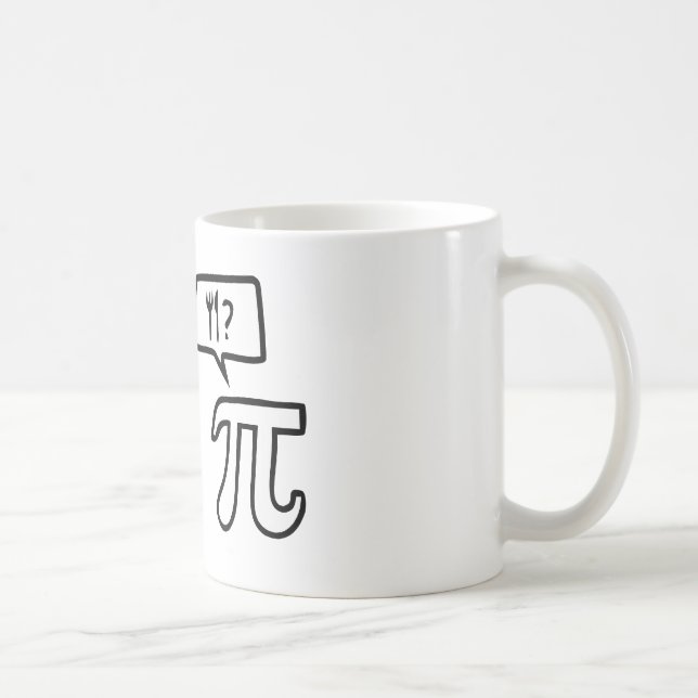 Pie & Pi Coffee Mug (Right)