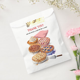 Pie Sharing Night Party Favour Bag