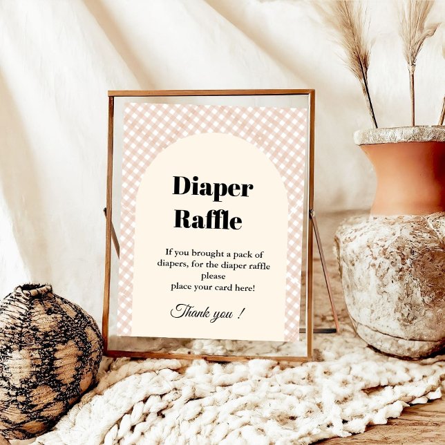 Pie Thankgiving Diaper raffle baby shower sign (Creator Uploaded)