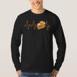 Pie Thanksgiving Heartbeat Love Heart Graphic Funn T-Shirt<br><div class="desc">Pie Thanksgiving Heartbeat Love Heart Graphic Funny</div>