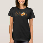 Pie Thanksgiving Heartbeat Love Heart Graphic Funn T-Shirt<br><div class="desc">Pie Thanksgiving Heartbeat Love Heart Graphic Funny</div>