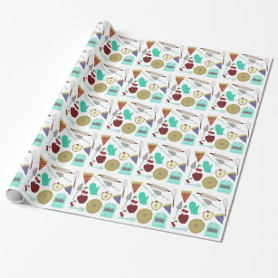 Pie Theme Wrapping Paper