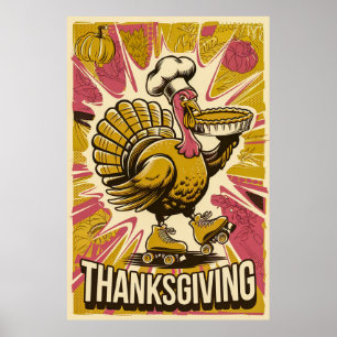 Pie-Wheels Gobbler Poster