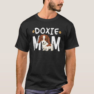 Piebald Dachshund Mom Doxie Mama Dog T-Shirt