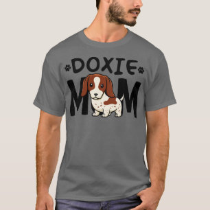 Piebald Dachshund Mom Shirt Doxie Mama Dog Lover