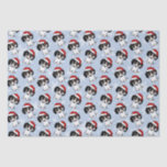 Piebald Dachshund Santa Wiener Dog Christmas Tissue Paper<br><div class="desc">Cute Piebald Dachshund Lover’s Christmas Tissue Paper. Funny wiener dog wearing a Santa hat. Visit Jenn’s Doodle World for even more weenie dog Christmas designs and dog lover’s holiday gifts.</div>