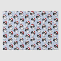 Piebald Dachshund Santa Wiener Dog Christmas