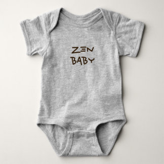 Pièce en t de barboteuse de bébé de zen