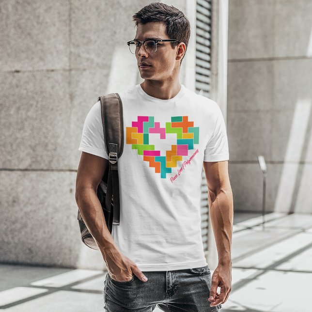 Piece, Love & Polyominoes Mens Shirt (Creator Uploaded)