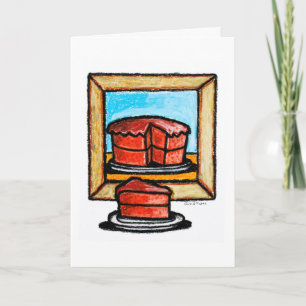 Piece Of Art Birthday Card from Denis Gaston Art