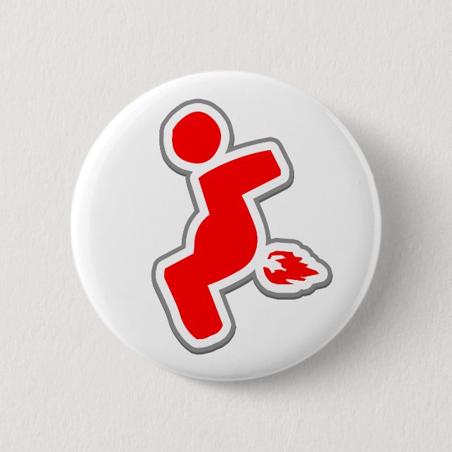Piece of Flair ;) 2 Inch Round Button (Front)