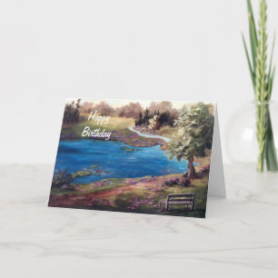 Piece of Heaven Birthday Card