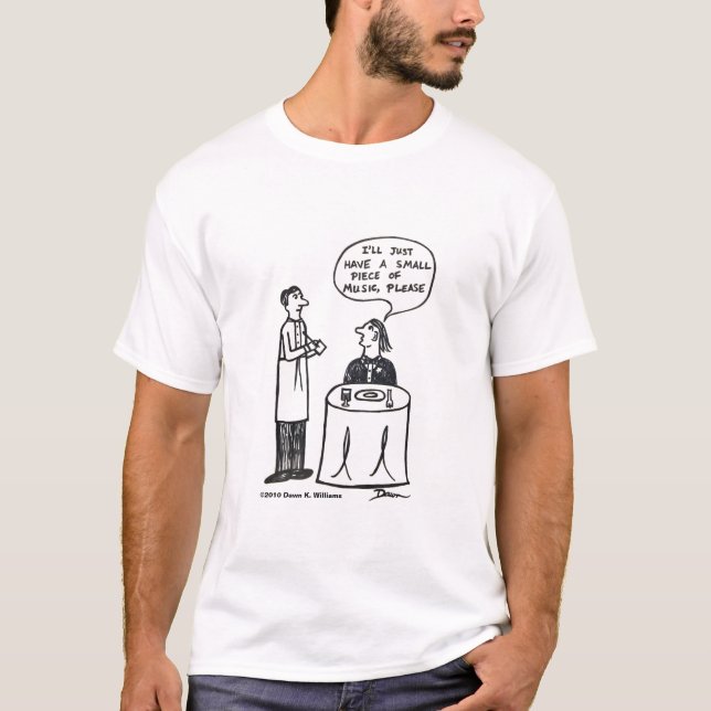 Piece of Music Light-Colour Shirt (Front)