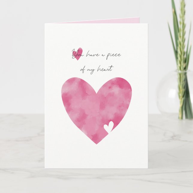 Piece Of My Heart Card (Front)