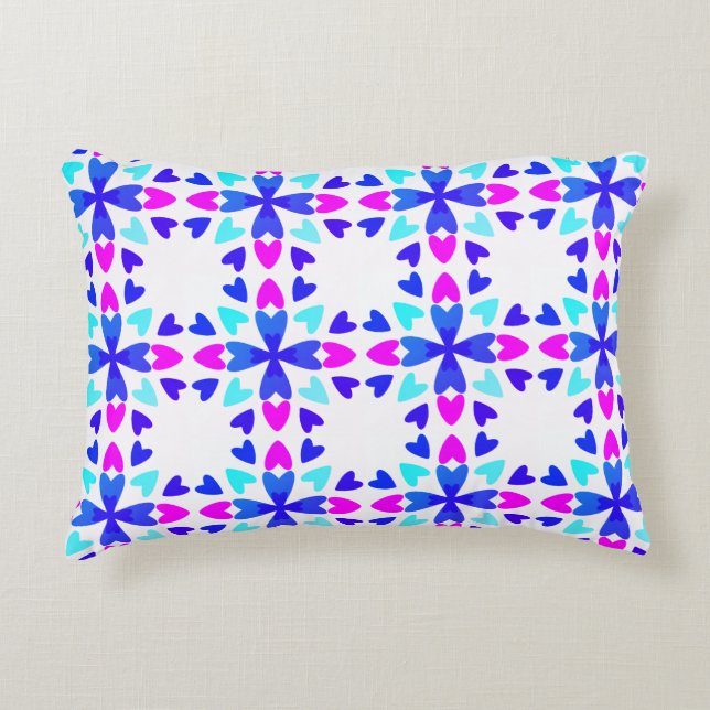 Piece of My Heart 'Love,' Rectangle Accent Pillow (Front)