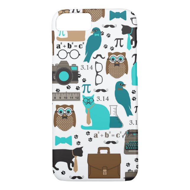 Piece of Pi iPhone 7 6/S Case (Back)