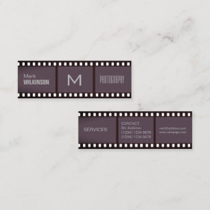 Piece of tape professional cover mini business card