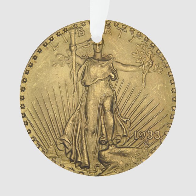 Pièce Or Double Aigle 1933 (devant)