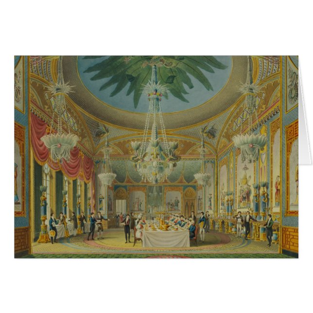 Pièce régalante, des 'vues de pavillon royal (Devant horizontal)