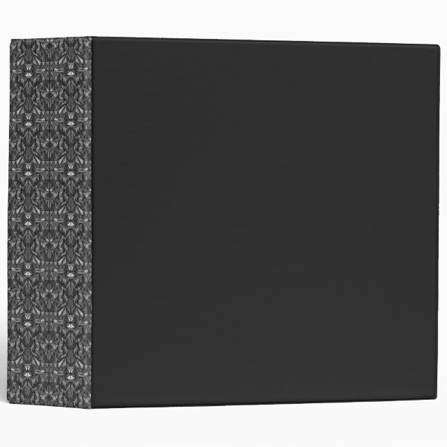 PiecedLayered 2x2 BandW Binder (Front/Spine)