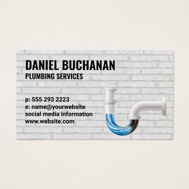 Pièces bloquées | Mur en briques peintes (Devant)