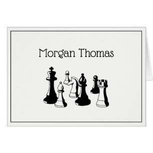 Pièces d'échecs Art Vintage #2