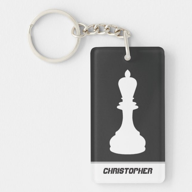 Pièces d'échecs personnalisées Évêque et Chevalier (Devant)
