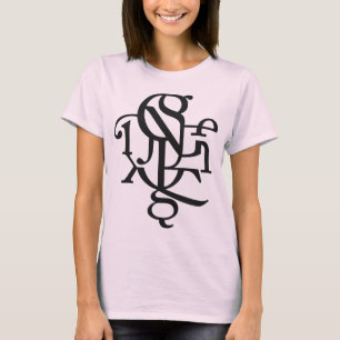 Pièces d'un T-shirt de caractère