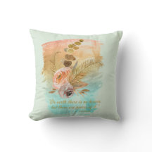 Pieces of Heaven Quote Boho Flowers 