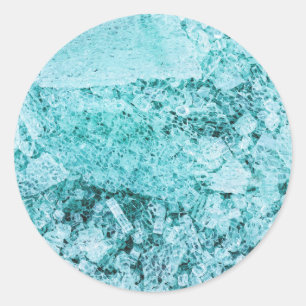 pieces of mental integration classic round sticker