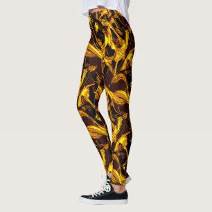 Pieces or bagasse of dehydrated tangerine peel leggings