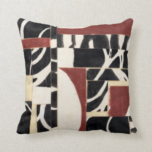 Pieces & Parts I Throw Pillow