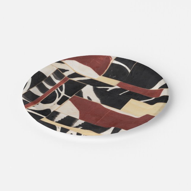 Pieces & Parts II Paper Plate (Angled)