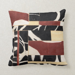 Pieces & Parts II Throw Pillow