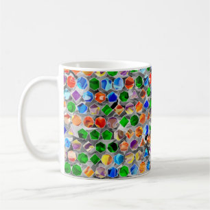 Piecewise Polygons Swirl 11oz Mug