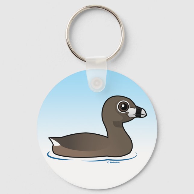 Pied-billed Grebe Keychain (Front)