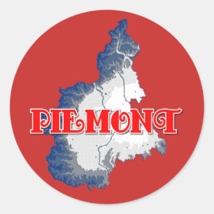 Piedmont Classic Round Sticker